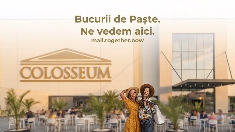 Bucurii de Paste la Colosseum Mall: concert Feli, live cooking & degustare in The Garden si experiente pentru intreaga familie